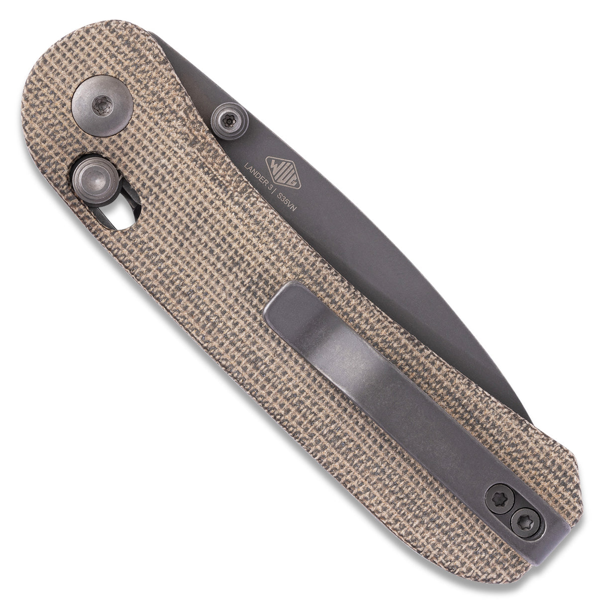 Lander 3 | Moondust Micarta