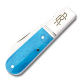 RoseCraft Blades Beaver Creek Barlow Bora Bora Blue Slipjoint - RCT006-BBB