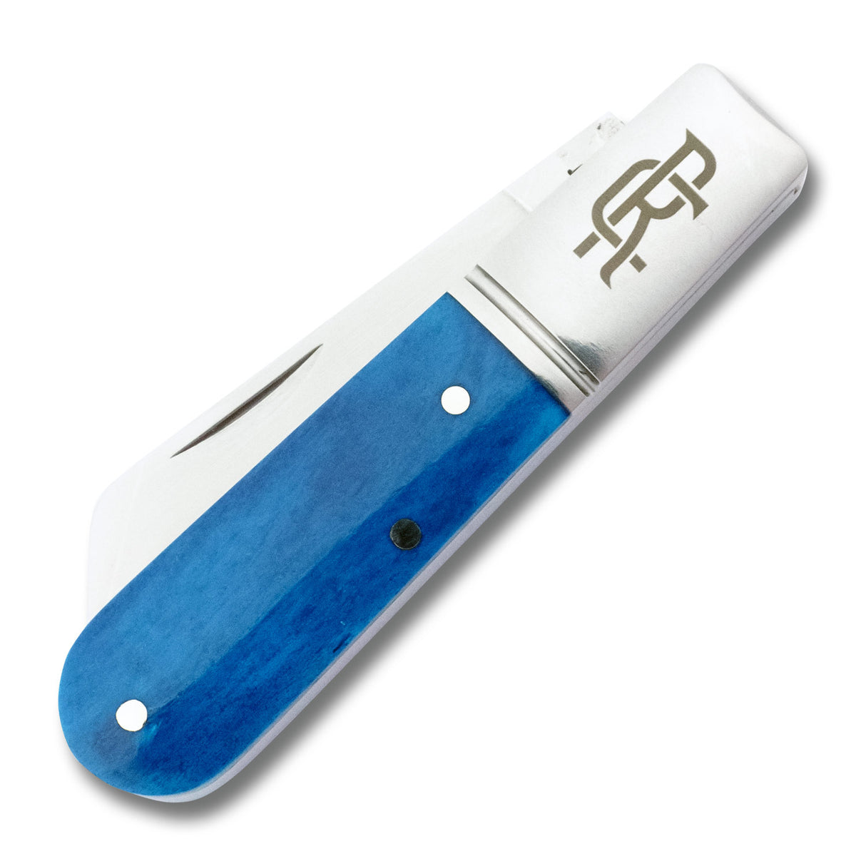 RoseCraft Blades Beaver Creek Barlow Bora Bora Blue Slipjoint - RCT006-BBB