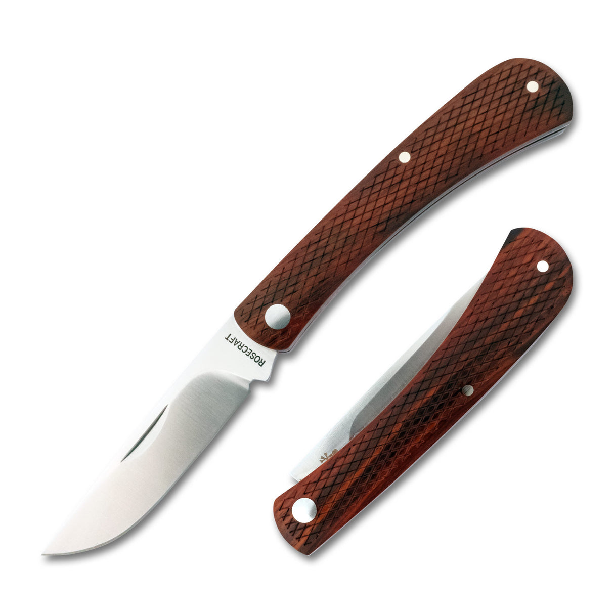 Overall Creek Farmhand Yellow Sandalwood Slipjoint - RCT022-YSW