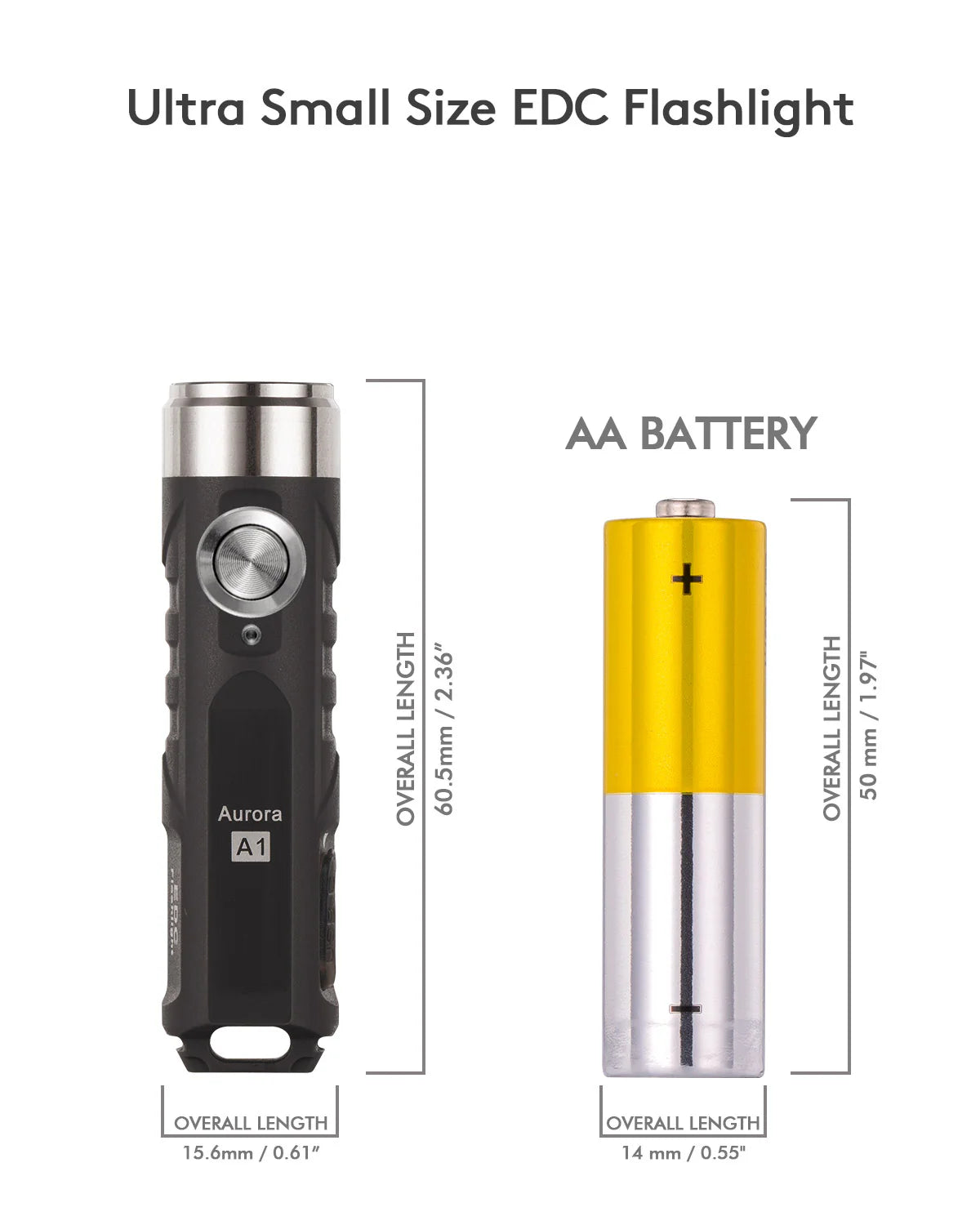 Aurora A1 | Gen4 Mini Flashlight